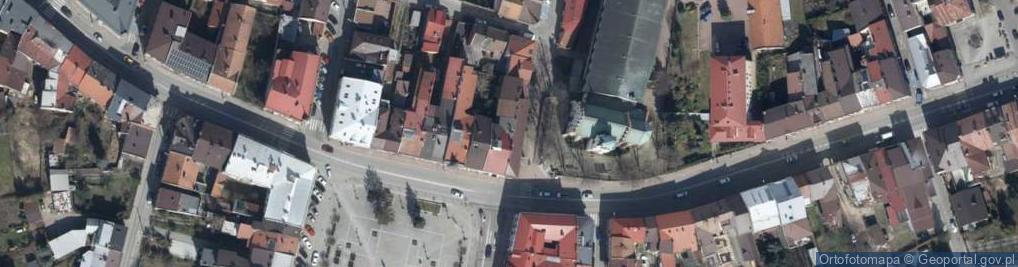 Zdjęcie satelitarne Zakład Fryzjerski