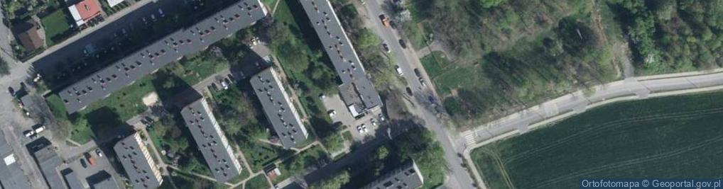 Zdjęcie satelitarne Zakład Fryzjerski