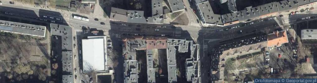 Zdjęcie satelitarne Zakład Fryzjersko Perukarski Centrum Zaopatrzenia Medycznego Grażyna Pawlak