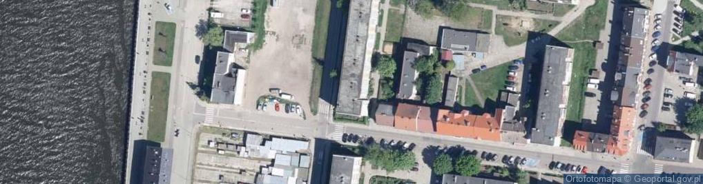 Zdjęcie satelitarne Zakład Fryzjerstwa Damskiego