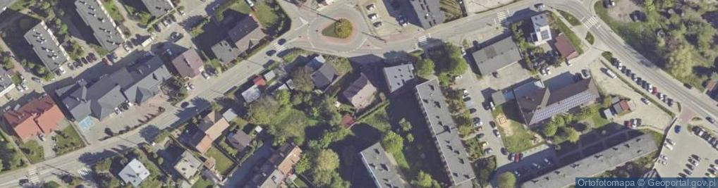 Zdjęcie satelitarne Zakład Usług Fryzjerskich