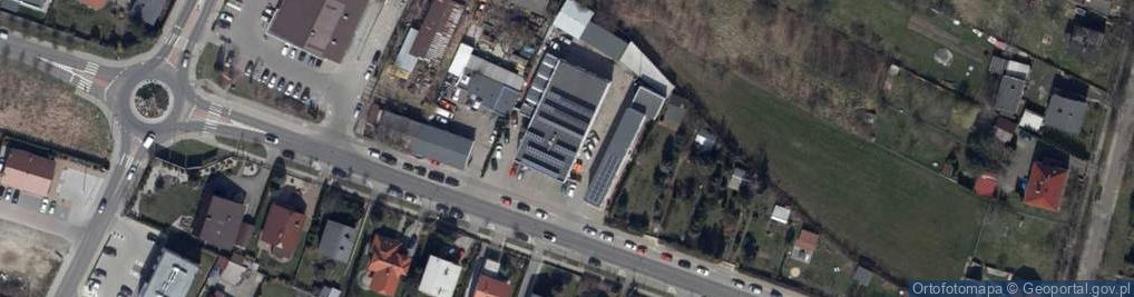 Zdjęcie satelitarne Eurocentrum Innowacji i Przedsiębiorczości
