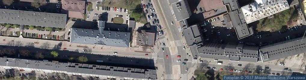 Zdjęcie satelitarne Fundacja Politechniki Warszawskiej