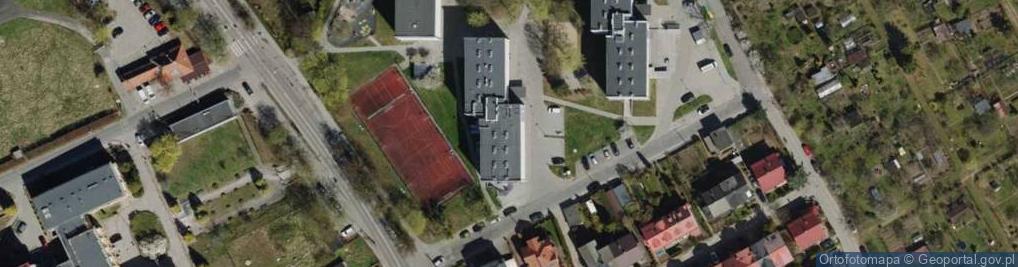 Zdjęcie satelitarne Fundacja Rozwoju Uniwersytetu Gdańskiego