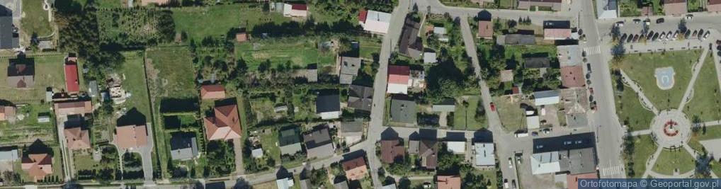 Zdjęcie satelitarne Gminne Szkolne Stowarzyszenie Sportowe w Przecławiu