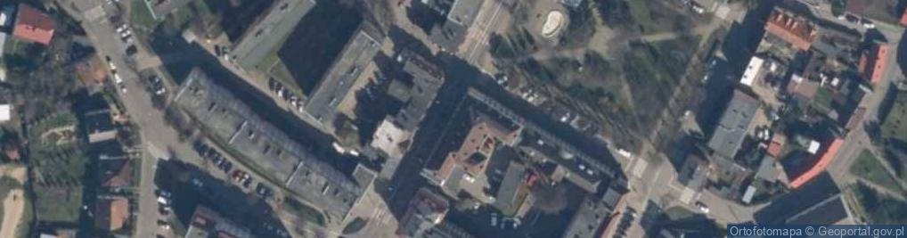 Zdjęcie satelitarne Gminne Zrzeszenie Ludowe Zespoły Sportowe w Łobzie