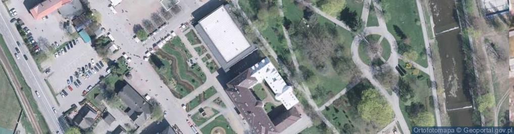Zdjęcie satelitarne Integracyjne Stowarzyszenie Wiślańska Jedynka