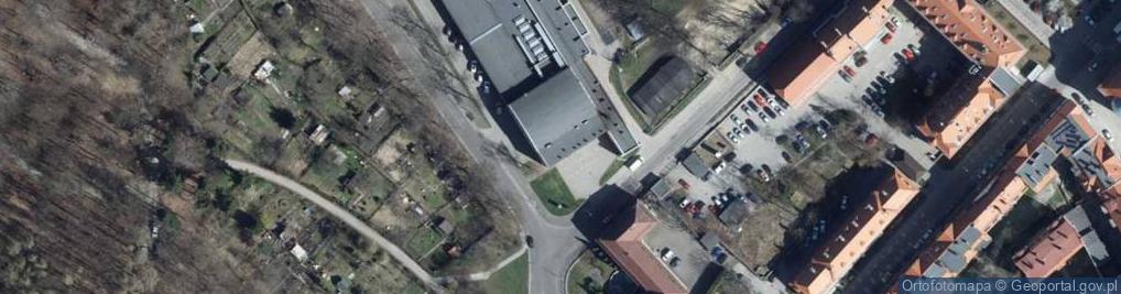 Zdjęcie satelitarne Klub Kolarstwa, Wałbrzych