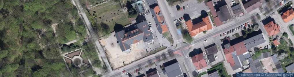 Zdjęcie satelitarne Krajowe Stowarzyszenie Antymobbingowe Oddział Śląski w Likwidacji