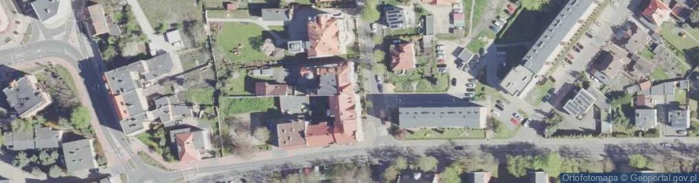 Zdjęcie satelitarne Leszczyński Okręgowy Związek Strzelectwa w Lesznie