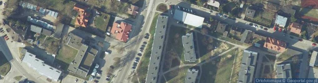 Zdjęcie satelitarne Niezależny Samorządny Związek Zawodowy Policjantów Zarząd Terenowy w Mławie