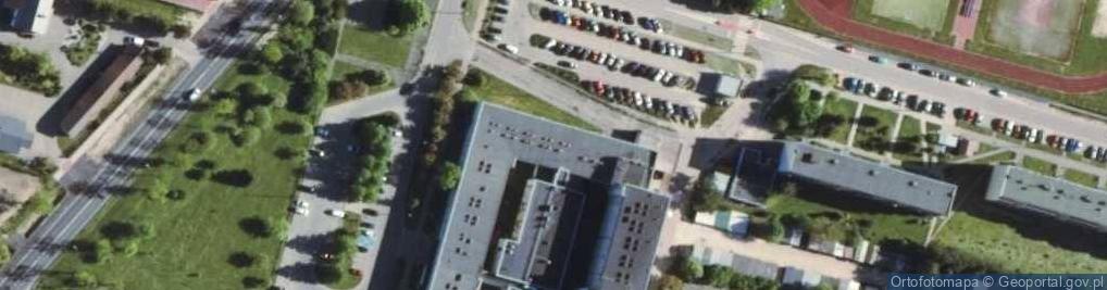 Zdjęcie satelitarne Oddział Terenowy Ogólnopolskiego Związku Zawodowego Lekarzy SP Zoz Maków Mazowiecki