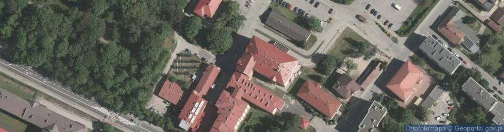 Zdjęcie satelitarne Ogólnopolski Związek Zawodowy Lekarzy Oddział Terenowy w Nisku