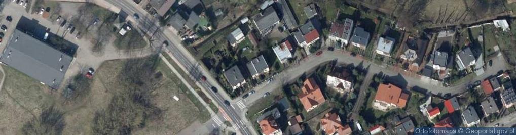 Zdjęcie satelitarne Okręg Polskiego Związku Hodowców Gołębi Pocztowych Szczecin