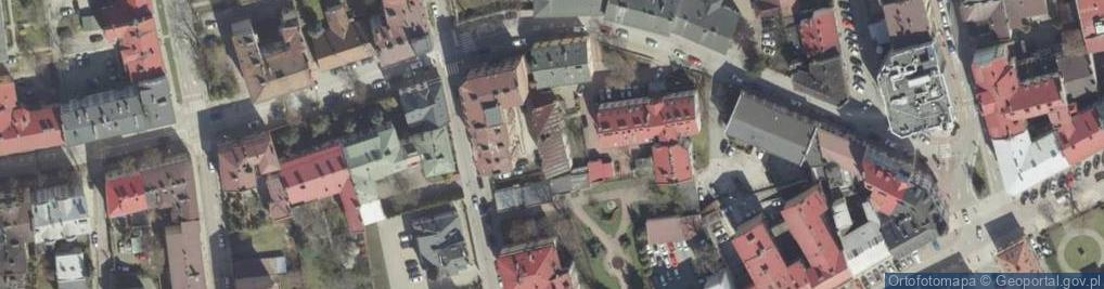 Zdjęcie satelitarne Opoka