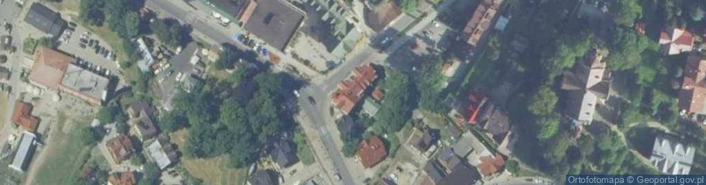 Zdjęcie satelitarne Pieniński Oddział Związku Podhalan