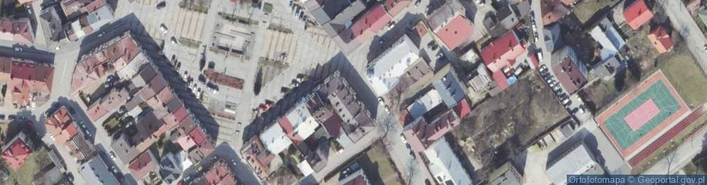 Zdjęcie satelitarne Polski Związek Głuchych Koło Terenowe w Mielcu