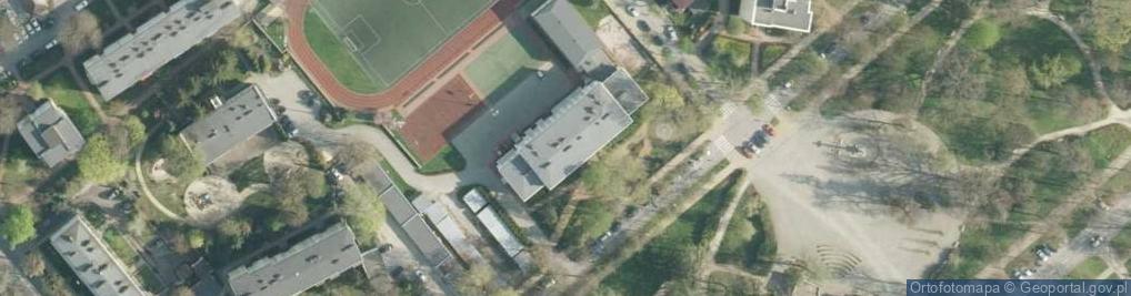 Zdjęcie satelitarne Puławski Szkolny Związek Sportowy w Puławach