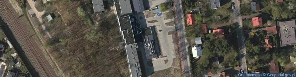 Zdjęcie satelitarne Stowarzyszenie Auxilium przy Specjalnym Ośrodku Szkolno-Wychowawczym w Piasecznie Ulica Szpitalna 12