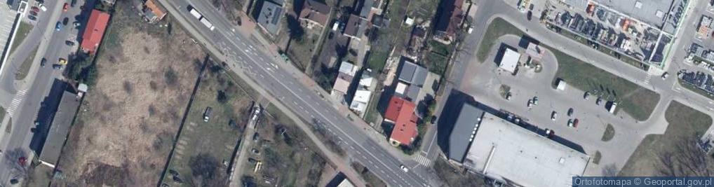 Zdjęcie satelitarne Stowarzyszenie Kupców Ziemi Sieradzkiej