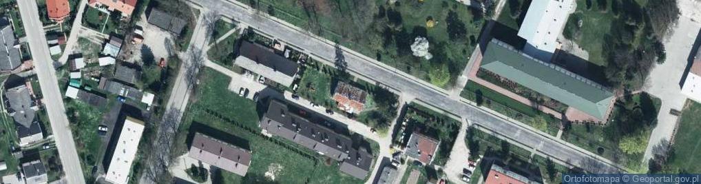 Zdjęcie satelitarne Stowarzyszenie Miłośników Ziemi Jabłońskiej