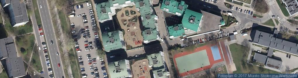 Zdjęcie satelitarne Stowarzyszenie Rodziców przy Szkole nr 222 im.Jana Brzechwy w Warszawie