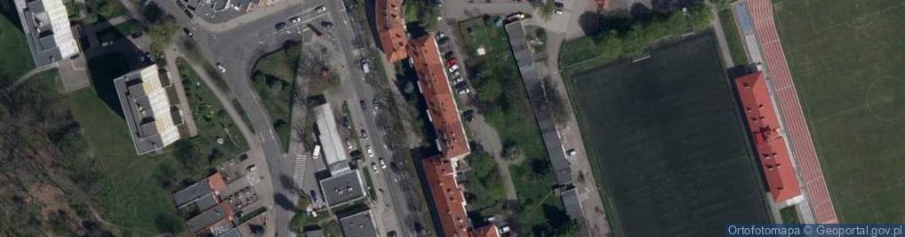 Zdjęcie satelitarne Stowarzyszenie Sympatyków Koszykówki Zgorzeleckiej