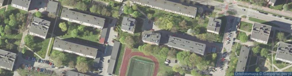 Zdjęcie satelitarne Stowarzyszenie Uniwersytet Trzeciego Wieku w Świdniku