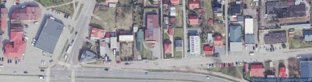 Zdjęcie satelitarne Świętokrzyskie Stowarzyszenie Instruktorów Szkolenia Kierowców