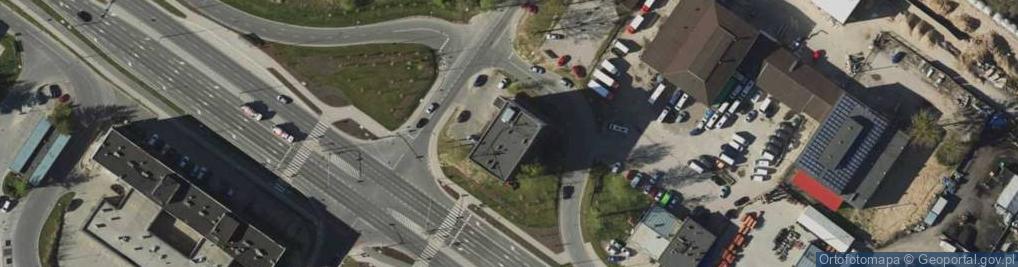 Zdjęcie satelitarne Warmińsko-Mazurska Fundacja Bezpieczeństwa Ruchu Drogowego w Likwidacji