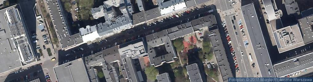 Zdjęcie satelitarne Warszawskie Stowarzyszenie Pośredników w Obrocie Nieruchomościam
