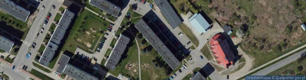 Zdjęcie satelitarne Zakładowa Organizacja Związkowa Ogólnopolskiego Związku Zawodowego Pielęgniarek i Położnych przy Szpitalu Powiatowym