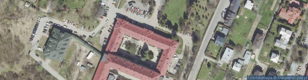 Zdjęcie satelitarne Zakładowa Organizacja Związkowa Ogólnopolskiego Związku Zawodowego Ratowników Medycznych w Sanoku