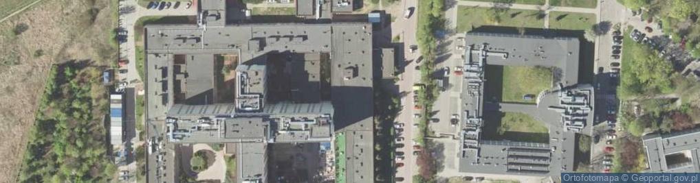 Zdjęcie satelitarne Zakładowa Organizacja Związkowa Ozzpboaiit przy Dziecięcym Szpitalu Klinicznym im.Prof.Antoniego Gębali w Lublinie