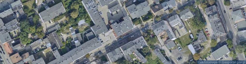 Zdjęcie satelitarne Zarząd Terenowy Niezależnego Samorządnego Związku Zawodowego Policjantów przy KPP Inowrocław