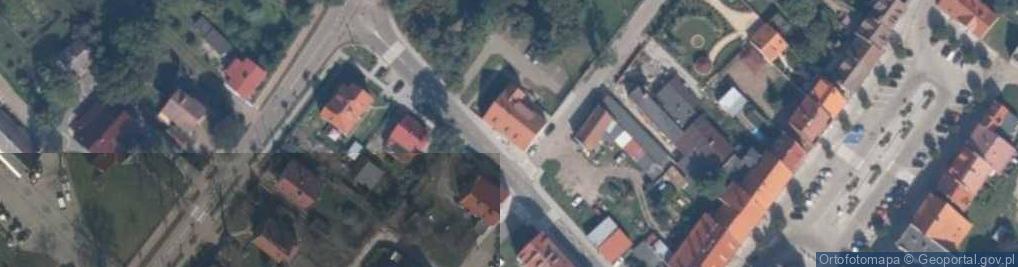Zdjęcie satelitarne Żuławskie Stowarzyszenie Motocyklowe