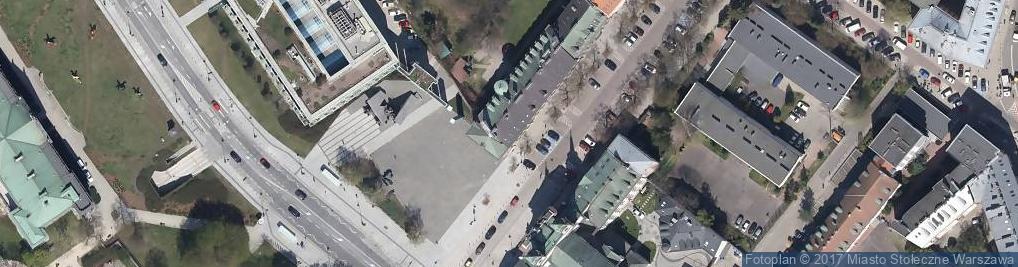 Zdjęcie satelitarne Związek Powstańców Warszawskich