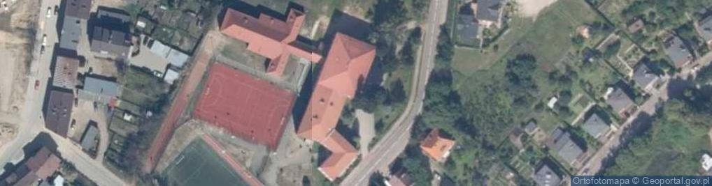 Zdjęcie satelitarne Związek Uczniowskich Klubów Sportowych Powiatu Bytowskiego