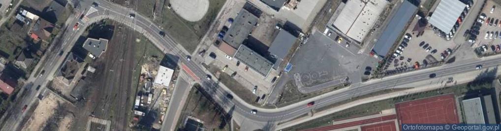 Zdjęcie satelitarne Związek Zawodowy Meblarzy RP Organizacja Międzyzakładowa przy Goleniowskiech Fabrykach Mebli Kollektion Wim