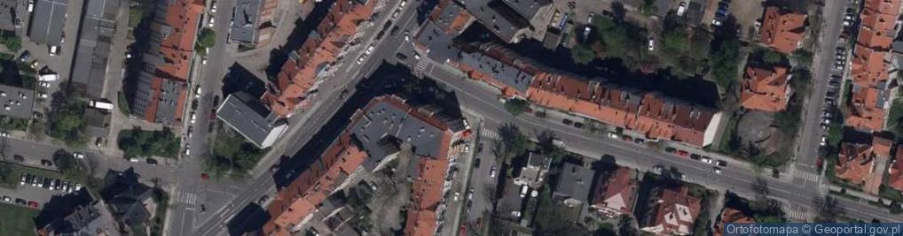 Zdjęcie satelitarne Związek Zawodowy Pracowników Dolnośląskiego Zarządu Melioracji i Urządzeń Wodnych we Wrocławiu Oddział w Legnicy