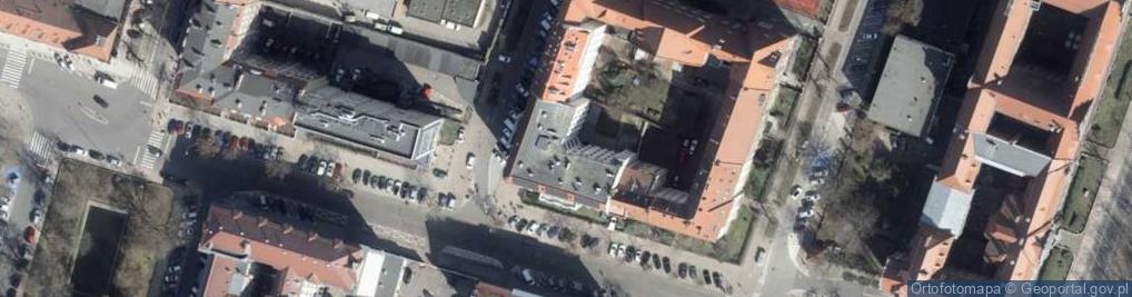 Zdjęcie satelitarne Związek Zawodowy Pracowników Krajowej Administracji Skarbowej w Szczecinie