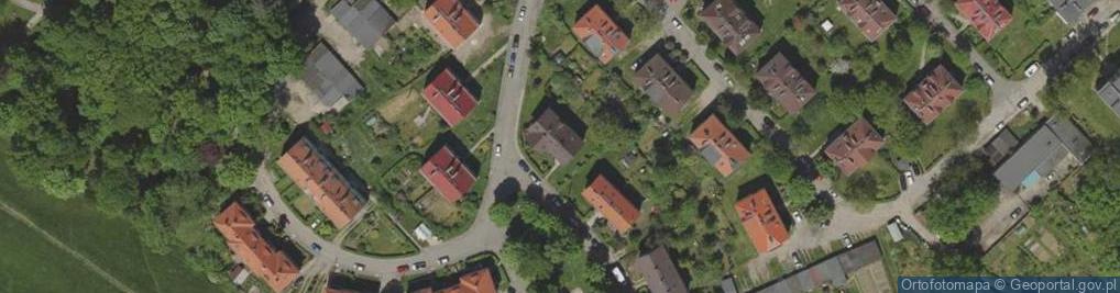 Zdjęcie satelitarne Związek Zawodowy Pracowników Zakładu Gospodarki Komunalnej i Mieszkaniowej