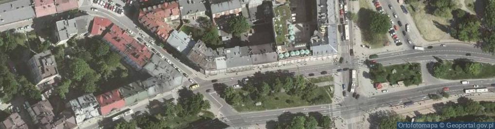 Zdjęcie satelitarne Artdeco Instytut Urody w Krakowie