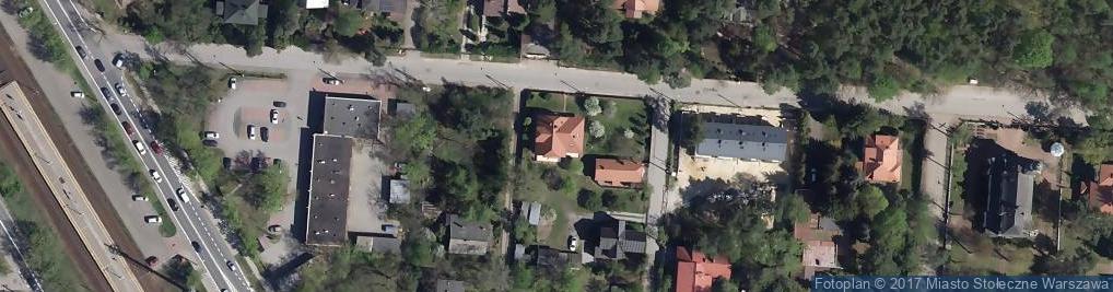 Zdjęcie satelitarne Cienkusz Hanna. Salon Kosmetyki Profesjonalnej