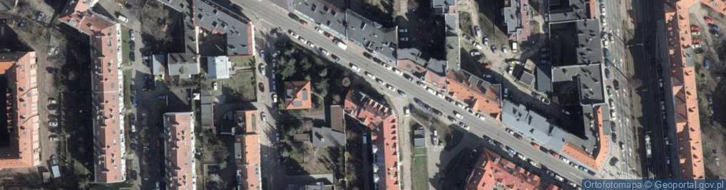 Zdjęcie satelitarne Studio Urody i Szkoleń "eNKa" w Szczecinie