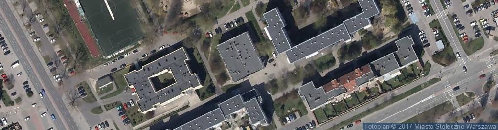 Zdjęcie satelitarne Natoliński Ośrodek Kultury