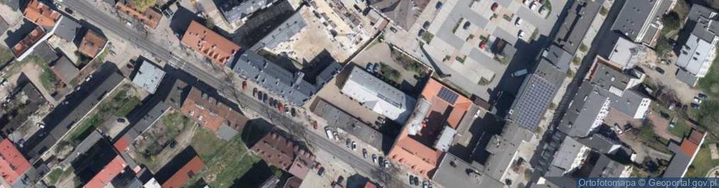 Zdjęcie satelitarne Płocka Galeria Sztuki