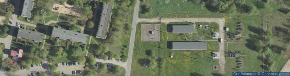 Zdjęcie satelitarne Stacja Gazowa Polskiej Spółki Gazownictwa