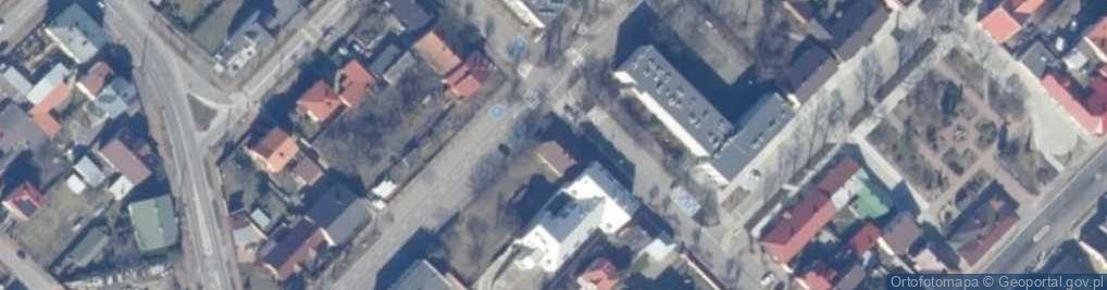 Zdjęcie satelitarne Azymut. Usługi geodezyjne. Siderski Łukasz