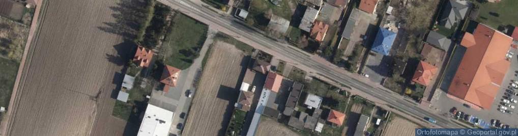 Zdjęcie satelitarne GEODETA STARE BABICE - GEOMETRA Andrzej Żychlińsk